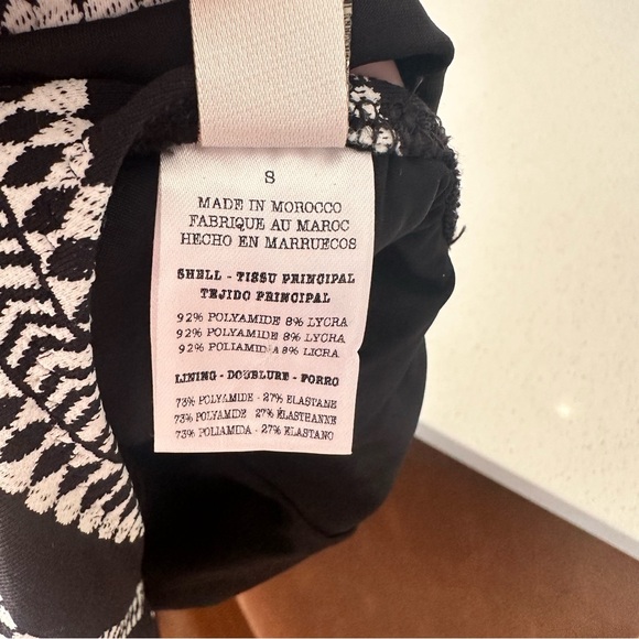 Lemlem Luchia Black with White Embroidery Belted Deep V One Piece Swimsuit - Picture 10 of 10